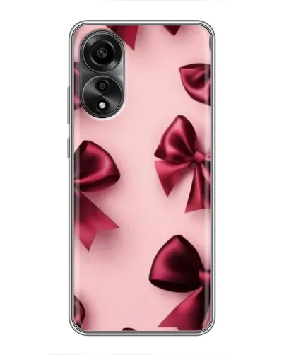 Чехол для OPPO A78 (4G) с картинкой «Бордовый атлас» Чехол для OPPO A78 (4G) с картинкой «Бордовый атлас»