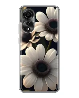 Чохол для OPPO A78 (4G) з картинкою «Білі маргаритки макро» Чохол для OPPO A78 (4G) з картинкою «Білі маргаритки макро»