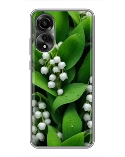 Чохол для OPPO A78 (4G) з картинкою «Конвалії в зелені» Чохол для OPPO A78 (4G) з картинкою «Конвалії в зелені»