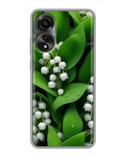 Чехол для OPPO A78 (4G) с картинкой «Ландыши в зелени» Чехол для OPPO A78 (4G) с картинкой «Ландыши в зелени»