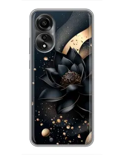 Чохол для OPPO A78 (4G) з картинкою «Чорний лотос» Чохол для OPPO A78 (4G) з картинкою «Чорний лотос»