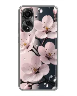 Чохол для OPPO A78 (4G) з картинкою «Ніжня сакура та краплі» Чохол для OPPO A78 (4G) з картинкою «Ніжня сакура та краплі»