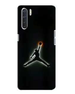 Чехол для OPPO A91 с картинкой «Jordan Gradient Logo» Чехол для OPPO A91 с картинкой «Jordan Gradient Logo»