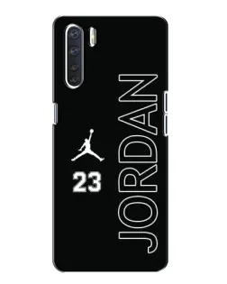 Чохол для OPPO A91 з картинкою «Jordan Vertical»