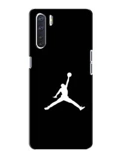 Чохол для OPPO A91 з картинкою «Jordan Silhouette»