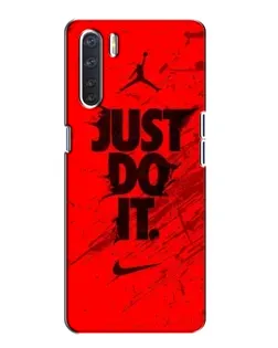 Чохол для OPPO A91 з картинкою «Nike Just Do It»