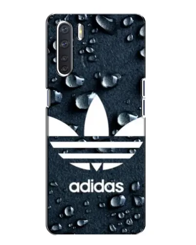 Чехол для OPPO A91 с картинкой «Adidas Trefoil Blue» Чехол для OPPO A91 с картинкой «Adidas Trefoil Blue»