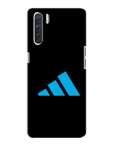 Чехол для OPPO A91 с картинкой «Adidas Cyan Logo» Чехол для OPPO A91 с картинкой «Adidas Cyan Logo»