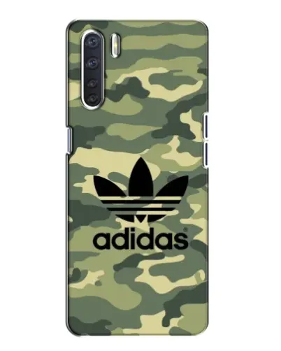 Чехол для OPPO A91 с картинкой «Милитари стиль Adidas» Чехол для OPPO A91 с картинкой «Милитари стиль Adidas»