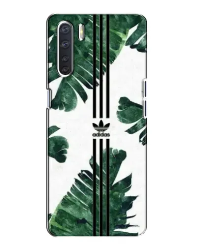 Чехол для OPPO A91 с картинкой «Пальмовые листья адидас» Чехол для OPPO A91 с картинкой «Пальмовые листья адидас»