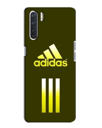 Чехол для OPPO A91 с картинкой «Оливковый градиент Adidas» Чехол для OPPO A91 с картинкой «Оливковый градиент Adidas»