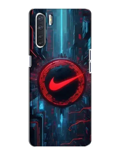 Чохол для OPPO A91 з картинкою «Техногенний стиль Nike»