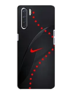 Чохол для OPPO A91 з картинкою «Абстрактний дизайн Nike»