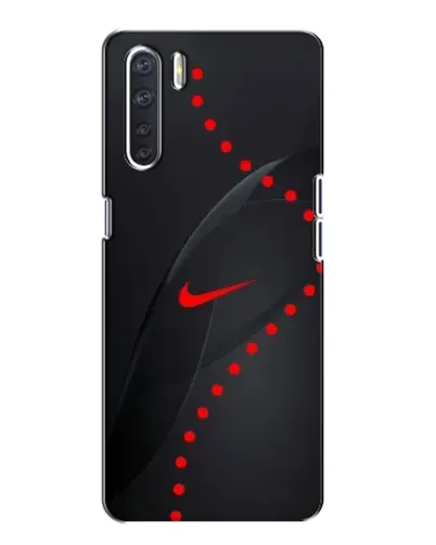 Чохол для OPPO A91 з картинкою «Абстрактний дизайн Nike»
