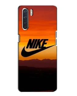 Чохол для OPPO A91 з картинкою «Nike — вечірній горизонт»