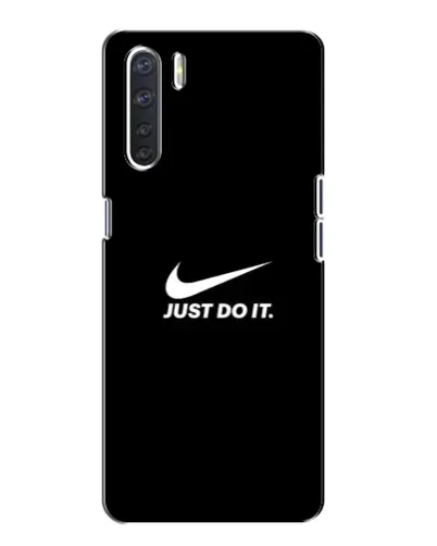 Чохол для OPPO A91 з картинкою «Мінімалізм від Nike»
