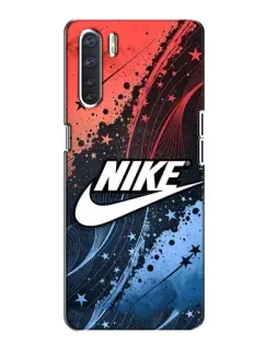 Чохол для OPPO A91 з картинкою «Градієнтний принт Найк»