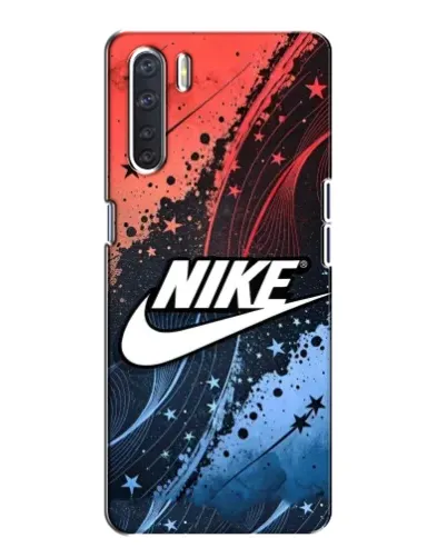 Чохол для OPPO A91 з картинкою «Градієнтний принт Найк»