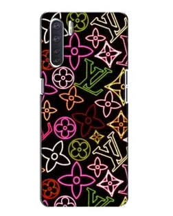 Чохол для OPPO A91 з картинкою «Неоновий мікс Nike» Чохол для OPPO A91 з картинкою «Неоновий мікс Nike»