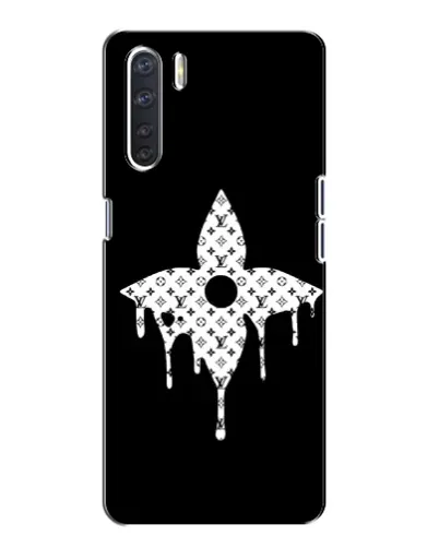 Чохол для OPPO A91 з картинкою «Квіткова монограма» Чохол для OPPO A91 з картинкою «Квіткова монограма»