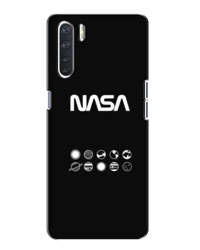 Чохол для OPPO A91 з картинкою «NASA — технічний принт» Чохол для OPPO A91 з картинкою «NASA — технічний принт»