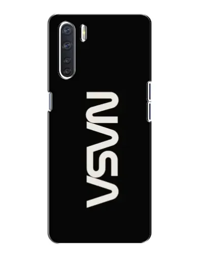 Чохол для OPPO A91 з картинкою «NASA — вертикальний логотип» Чохол для OPPO A91 з картинкою «NASA — вертикальний логотип»