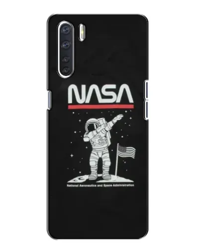 Чохол для OPPO A91 з картинкою «NASA — крокуємо по Місяцю» Чохол для OPPO A91 з картинкою «NASA — крокуємо по Місяцю»