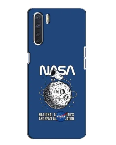 Чохол для OPPO A91 з картинкою «NASA — місячна місія» Чохол для OPPO A91 з картинкою «NASA — місячна місія»