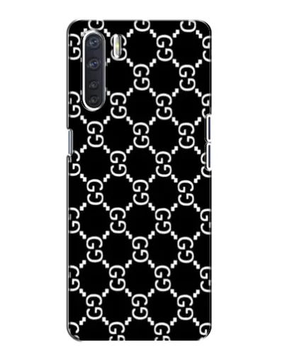Чохол для OPPO A91 з картинкою «Gucci — сітчастий паттерн»