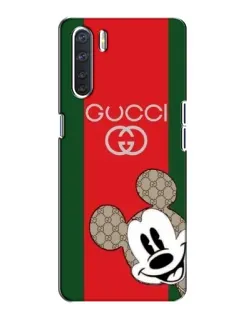 Чохол для OPPO A91 з картинкою «Gucci — смуги та Міккі» Чохол для OPPO A91 з картинкою «Gucci — смуги та Міккі»