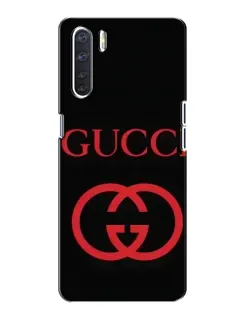 Чохол для OPPO A91 з картинкою «Gucci — червоний логотип» Чохол для OPPO A91 з картинкою «Gucci — червоний логотип»