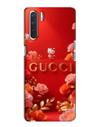 Чохол для OPPO A91 з картинкою «Gucci — золотий сад»
