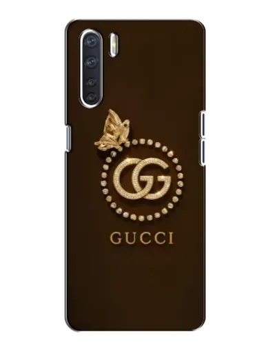 Чохол для OPPO A91 з картинкою «Gucci — золотий метелик»