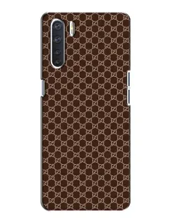 Чохол для OPPO A91 з картинкою «Gucci — шоколадна сітка» Чохол для OPPO A91 з картинкою «Gucci — шоколадна сітка»