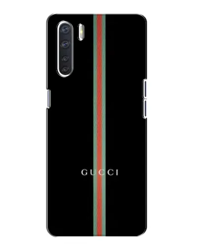 Чехол для OPPO A91 с картинкой «Gucci — строгая линия» Чехол для OPPO A91 с картинкой «Gucci — строгая линия»