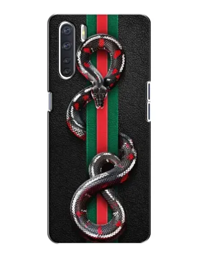 Чохол для OPPO A91 з картинкою «Gucci — змія на смузі» Чохол для OPPO A91 з картинкою «Gucci — змія на смузі»