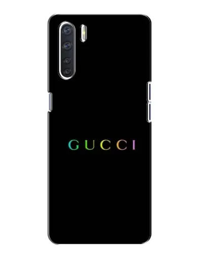 Чехол для OPPO A91 с картинкой «Gucci — неоновый минимализм» Чехол для OPPO A91 с картинкой «Gucci — неоновый минимализм»