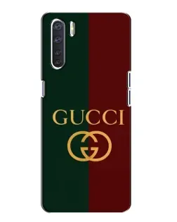 Чохол для OPPO A91 з картинкою «Gucci — темно-зелений градієнт» Чохол для OPPO A91 з картинкою «Gucci — темно-зелений градієнт»
