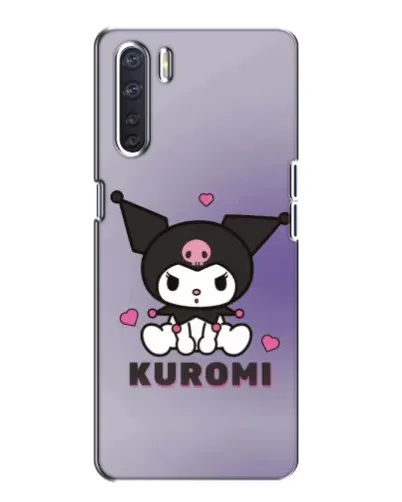 Чохол для OPPO A91 з картинкою «Kuromi — фіолетовий арт» Чохол для OPPO A91 з картинкою «Kuromi — фіолетовий арт»