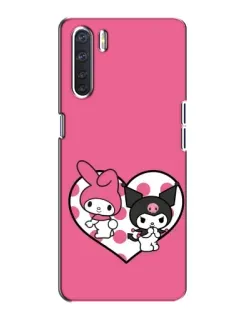 Чохол для OPPO A91 з картинкою «Kuromi та My Melody» Чохол для OPPO A91 з картинкою «Kuromi та My Melody»