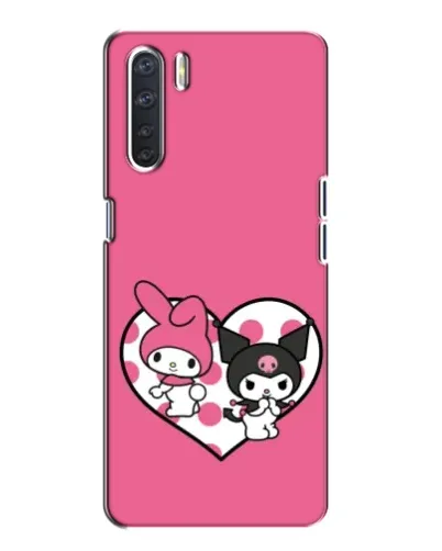 Чохол для OPPO A91 з картинкою «Kuromi та My Melody» Чохол для OPPO A91 з картинкою «Kuromi та My Melody»