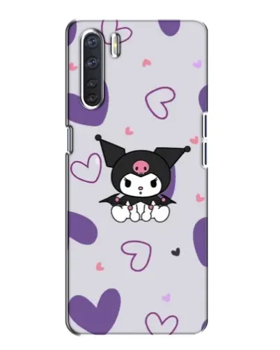 Чохол для OPPO A91 з картинкою «Kuromi та лавандові серця» Чохол для OPPO A91 з картинкою «Kuromi та лавандові серця»