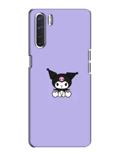 Чохол для OPPO A91 з картинкою «Kuromi — фіолетовий мінімалізм» Чохол для OPPO A91 з картинкою «Kuromi — фіолетовий мінімалізм»
