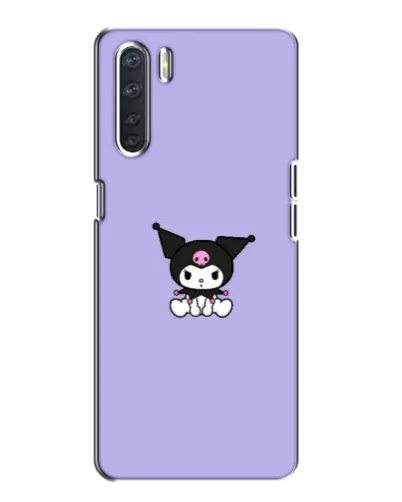 Чохол для OPPO A91 з картинкою «Kuromi — фіолетовий мінімалізм» Чохол для OPPO A91 з картинкою «Kuromi — фіолетовий мінімалізм»
