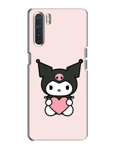 Чохол для OPPO A91 з картинкою «Kuromi та серце» Чохол для OPPO A91 з картинкою «Kuromi та серце»