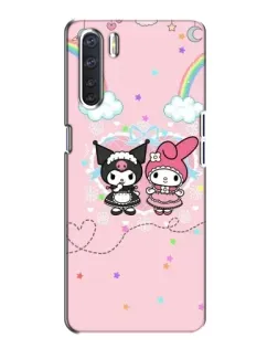 Чохол для OPPO A91 з картинкою «My Melody та Kuromi» Чохол для OPPO A91 з картинкою «My Melody та Kuromi»