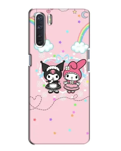 Чохол для OPPO A91 з картинкою «My Melody та Kuromi» Чохол для OPPO A91 з картинкою «My Melody та Kuromi»