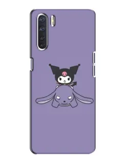 Чохол для OPPO A91 з картинкою «Kuromi на ліловому фоні» Чохол для OPPO A91 з картинкою «Kuromi на ліловому фоні»