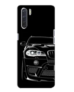 Чохол для OPPO A91 з картинкою «Темний силует BMW» Чохол для OPPO A91 з картинкою «Темний силует BMW»