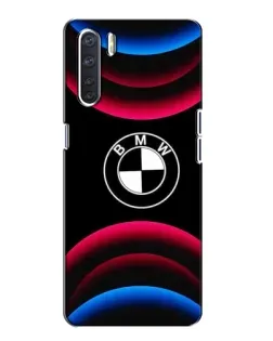 Чохол для OPPO A91 з картинкою «Логотип BMW та неонові дуги» Чохол для OPPO A91 з картинкою «Логотип BMW та неонові дуги»